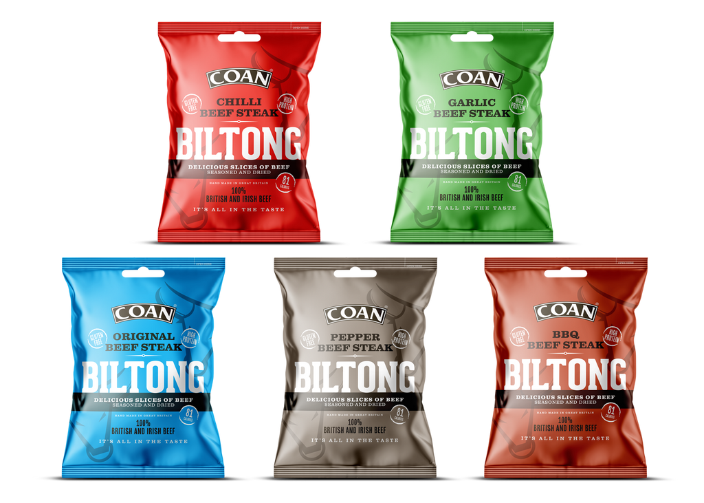 Beef Biltong Variety  7 x Pack